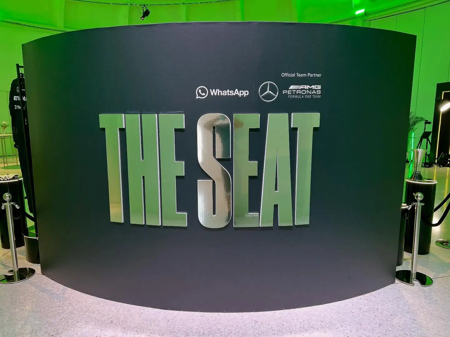 Celebrity red carpet event with branded step and repeat banner for charity gala